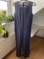 Blau weiss gepunkteter Polka Dot Manguun Jumpsuit Overall 36 S Bayern - Attenkirchen Vorschau