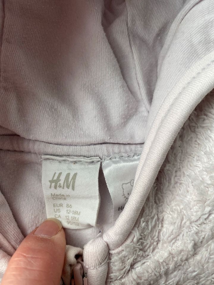 Sweatjacke Oberteil Gr. 86 H&M Hello Kitty in Hagen