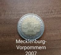 2 Euro Sondermünze Deutschland 2007 - Mecklenburg-Vorpommern Kr. München - Garching b München Vorschau