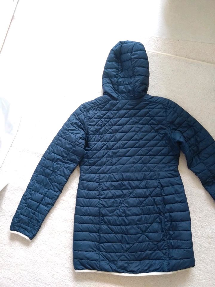 Jack Wolfskin Damen Jacke Steppjacke blau weiß in Hamburg