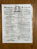 Oberamtsbezirk Nürtingen Wochenblatt vom 19.02.1861 Baden-Württemberg - Schorndorf Vorschau