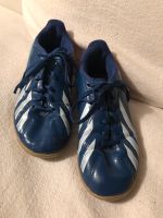 Adidas F5: Sportschuhe Fussball Hallenschuhe blau Mädchen Gr 35 Dresden - Loschwitz Vorschau