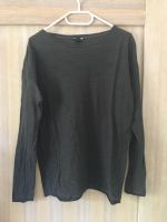 Basic dünner Pullover H&M grünbraun Gr. XS überschnittene Ärmel Niedersachsen - Quakenbrück Vorschau