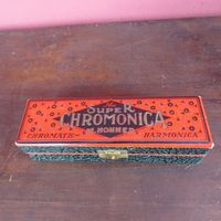 Harmonica antik The Super Chromonica Chromatic Nr.260 1/2 Saarland - Überherrn Vorschau