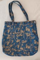 Vintage Jeans-Stoff Tasche mit Klettverschluss Bayern - Königsbrunn Vorschau