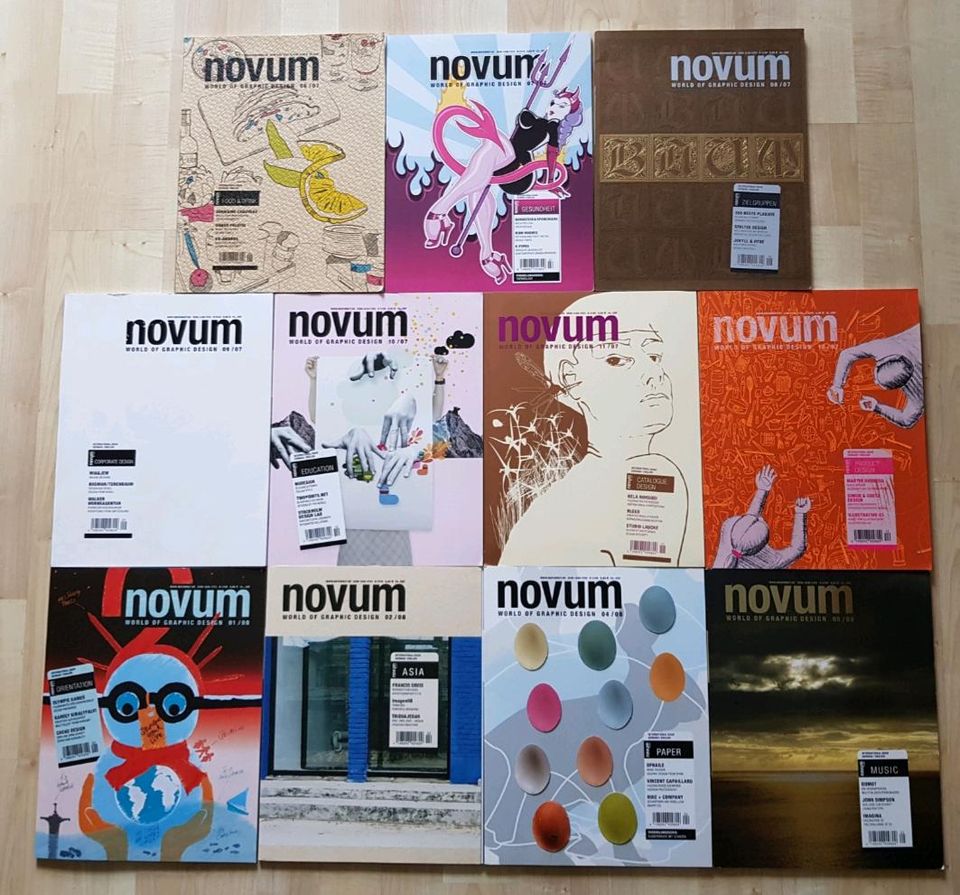 novum - Zeitschriften, Hefte Nr. 06/07-02/08 + 04-05/08 in Dresden