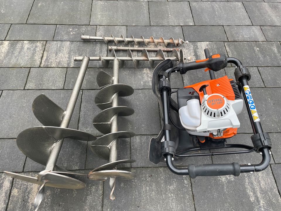 Erdbohrer Stihl bt mit Bohrer- CLEVER MIETEN ✅⬅️ in Bayreuth