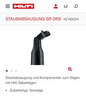 Neu Hilti SR DRS Staubabsaugung SR 6 SR 30 Säbelsäge #2183224 Brandenburg - Strausberg Vorschau