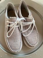 Westland Josef Seibel Schnürhalbschuh beige Stoff Leder 38 NEUW Nordrhein-Westfalen - Viersen Vorschau