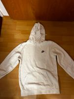 Nike Hoodie in Weiß (braunes Logo)  Gr.S Hessen - Borken Vorschau