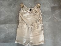 H&M Jumpsuit Einteiler S Gold beige Overall glänzend Orient Saarbrücken-Dudweiler - Dudweiler Vorschau