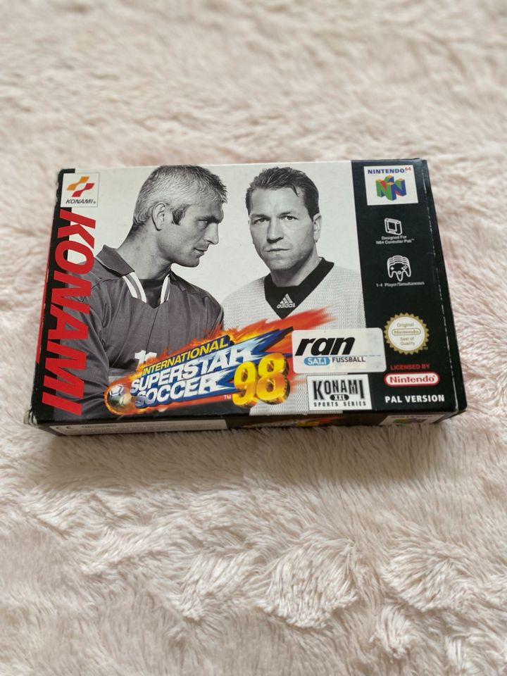 [OPV] Nintendo 64 International Superstar Soccer 98 in Hamburg
