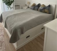 Ikea Doppelbett, Bett Fjell, weiß mit Stauraum Hamburg-Nord - Hamburg Winterhude Vorschau