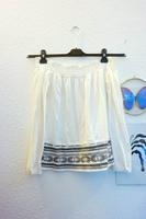 Bluse Hippie Ethno Borte Stickerei bestickt Carmen schulterfrei S Bayern - Kempten Vorschau