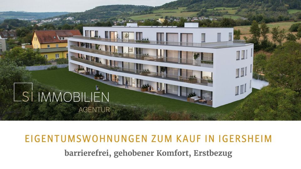 Neubau & Erstbezug / 3,5 Zimmer-Etagenwohnung mit Ausblick in Igersheim