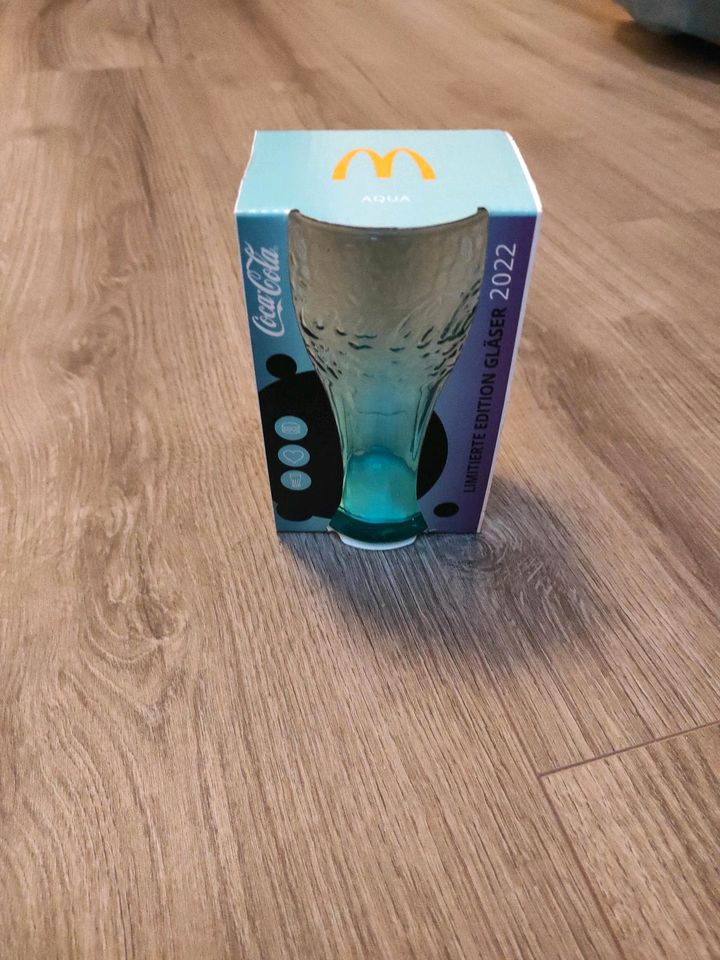 McDonald's Coca-Cola Sammelglas 2022 Auqa Neu in Reichelsheim (Wetterau)