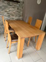 Esstisch Tisch mit  6 Stühlen Eiche-Holz Köln - Ehrenfeld Vorschau