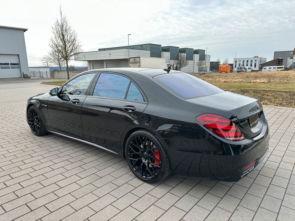 Mercedes-Benz S 63 AMG lang/Brabus/Designo/Pano/FondTV/Voll in Leinfelden-Echterdingen