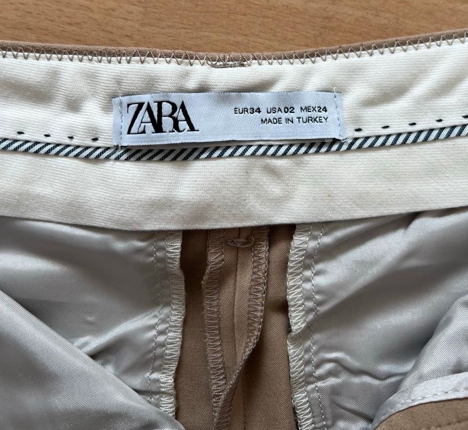 Zara Anzugshose beige Gr. XS in Esslingen