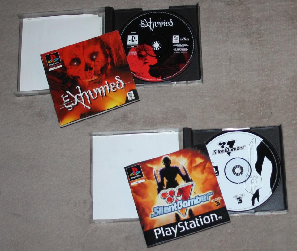 Playstation 1 PS1 /Silent Bomber / TEKKEN 2/ EXXHUMED in Flensburg