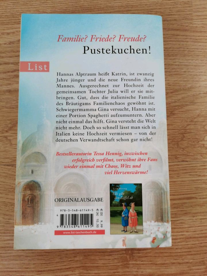 Buch Mama mag keine Spaghetti Roman Tessa Hennig in Minden