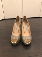 Jimmy Choo Pumps High Heels Gold Gr. 38 Bayern - Augsburg Vorschau