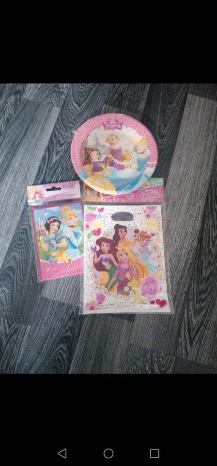 Disney princess Prinzessinnen geburtstagsdeko in Dortmund