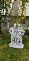 Dick und Doof aus Steinguss Dekofiguren/Gartenfiguren Baden-Württemberg - Eberhardzell Vorschau