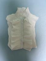 Weiße Bluse mit Rüschen leicht luftig elegant S Baden-Württemberg - Wendlingen am Neckar Vorschau