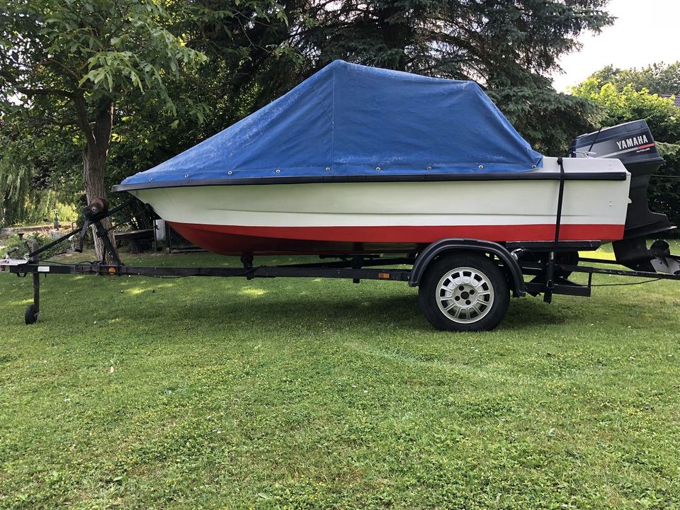 Motorboot Florida 40 PS Yamaha Außenbordmotor in Rathenow