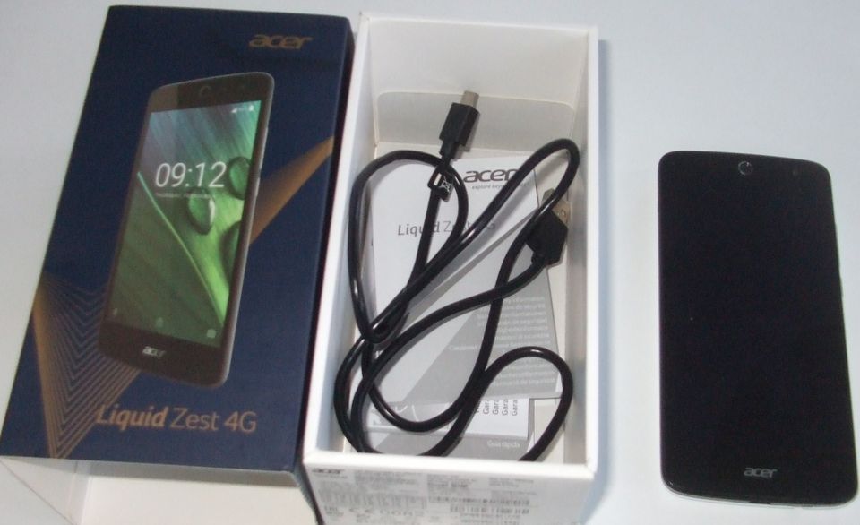 SMARTPHONE ACER LIQUID ZEST 4G DUAL SIM in SCHWARZ- NEU OVP in München