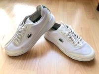Lacoste Sneaker Turnschuhe Gr. 37 (36, da kleiner ausf.) weiß Leipzig - Probstheida Vorschau