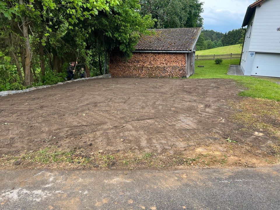 Baggerarbeiten -Steinmauern setzen - Pflasterarbeiten - uvm. in Freyung