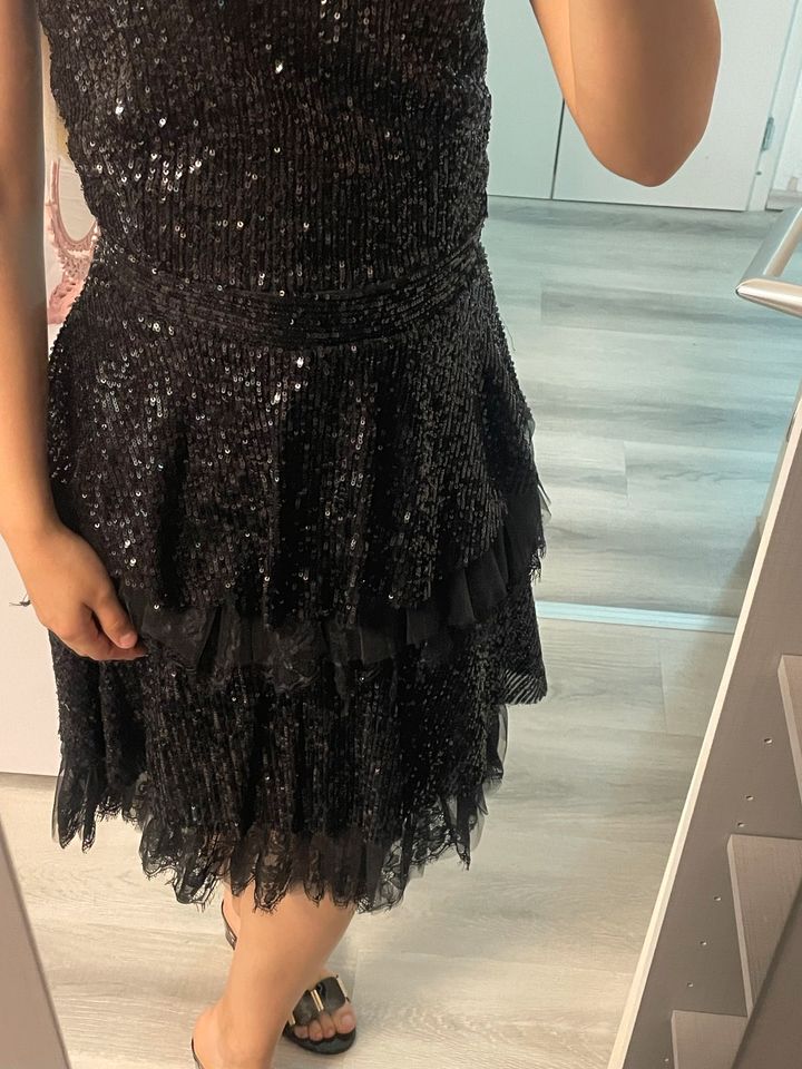 Kleid Pailletten schwarz Neu mit Etikett in Dortmund