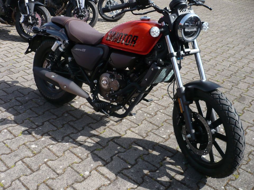 SRV 125 QJ Motor Curiser no SWM Fantic Brixton in Friedberg