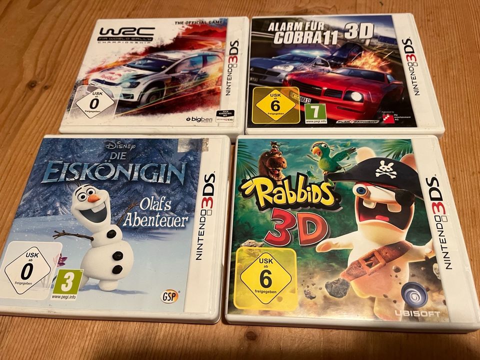 40x Nintendo 3DS und DS Spiele Konvolut in Aletshausen