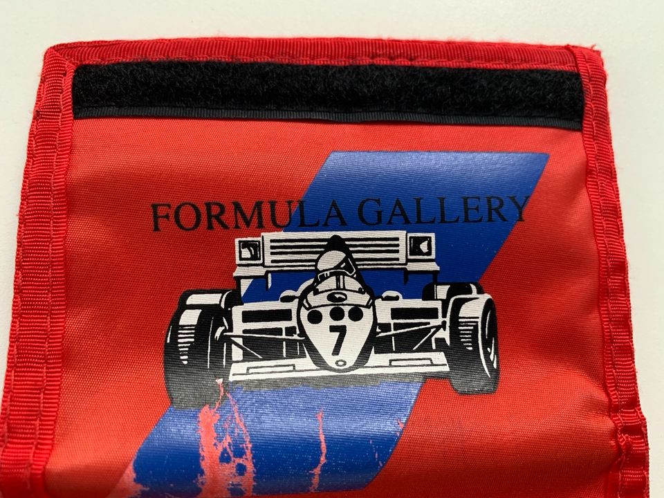 Geldbeutel für Kinder rot Formel 1 Auto in Bad Tölz