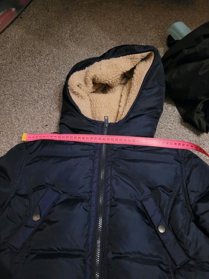 Tommy Hilfiger Winterjacke Mantel blau XS 34 dunkelblau in Sinsheim