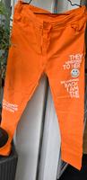 Hose Italia Gr XL Orange Stretch Pailetten neu Nordrhein-Westfalen - Meerbusch Vorschau