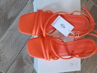 Sandalette "  Stradivarius " orange Sachsen-Anhalt - Niederndodeleben Vorschau