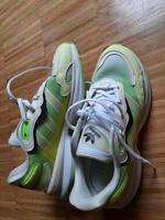 1x getragene Sneaker neon von Adidas, 41,5 eher 40 Niedersachsen - Schüttorf Vorschau