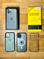 iPhone 11 Pro + PRIVACY Panzerglas + 2 Case + „ MagSafe “ Case Kr. München - Unterhaching Vorschau
