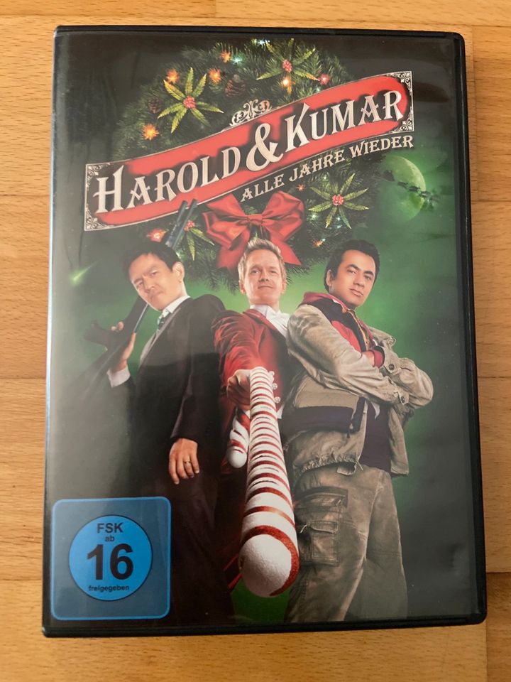 DVD Film Harold & Kumar alle Jahre wieder FSK 16 in Bruchsal