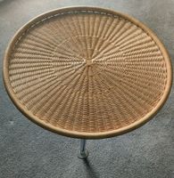 Gebr. Bauhaus Tectra Rattan Tisch rund silber Essen - Essen-Kettwig Vorschau