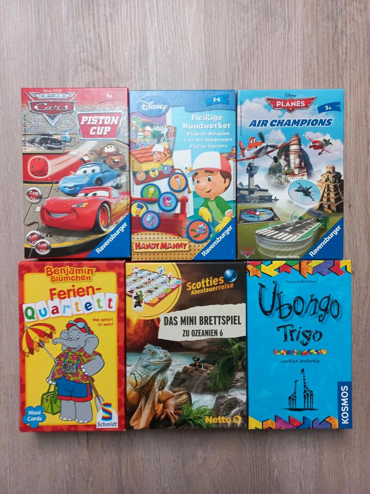 Reisespiele Cars Planes Ozeanien Ubongo etc in Golchen