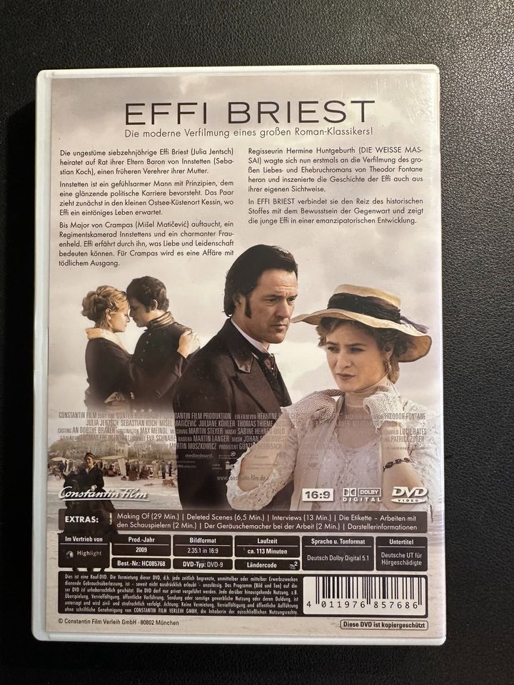 DVD - Effi Briest in Hamburg