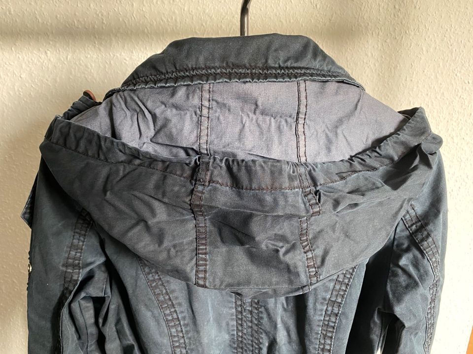 Khujo Übergangs Jacke Mantel Parka Gr. S Marineblau in Bonn