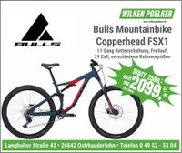 Mountainbike Bulls Copperhead FSX1 Fully UVP 2599 € Niedersachsen - Ostrhauderfehn Vorschau