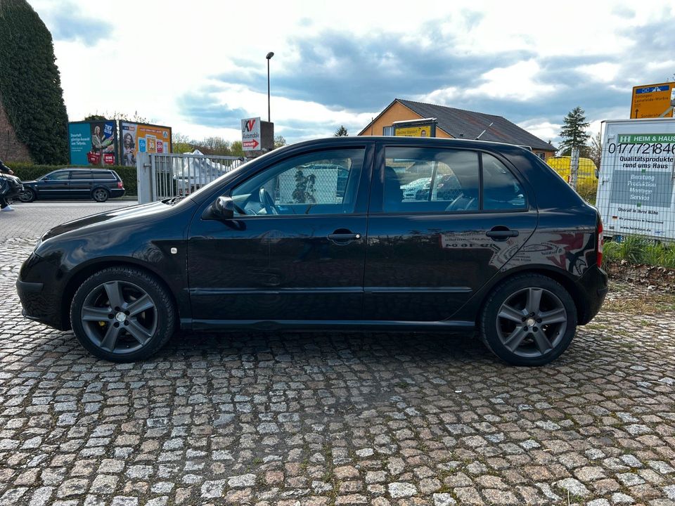 Skoda Fabia 1.4 16V 74 kW Elegance/TÜV 04.2026/KLIMA in Mühlhausen