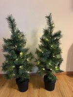 2x künstlicher Weihnachtsbaum mit Beleuchtung Baden-Württemberg - Westhausen Vorschau